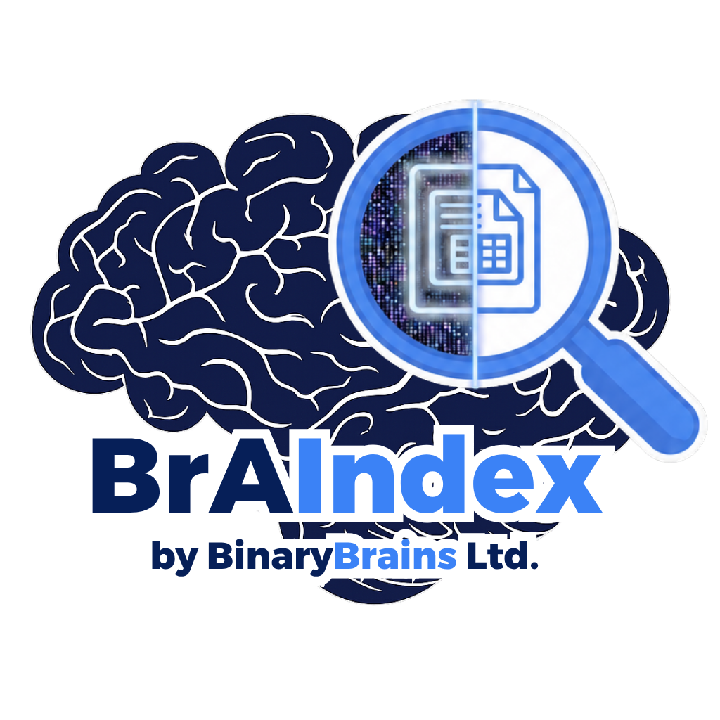 BrAIndex Logo - KI-gestützte Dokumentenanalyse & automatische Klassifizierung